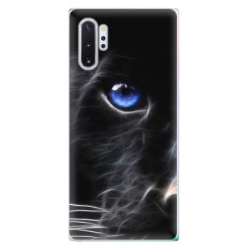 Odolné silikonové pouzdro iSaprio - Black Puma - Samsung Galaxy Note 10+