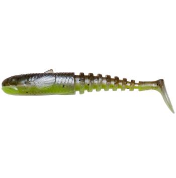 Savage gear gumová nástraha gobster shad bulk green pearl yellow - 7,5 cm 5 g