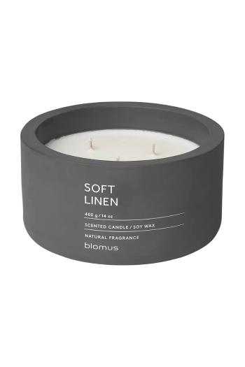 Blomus illatgyertya szójaviaszból Fraga Soft Linen 400 g
