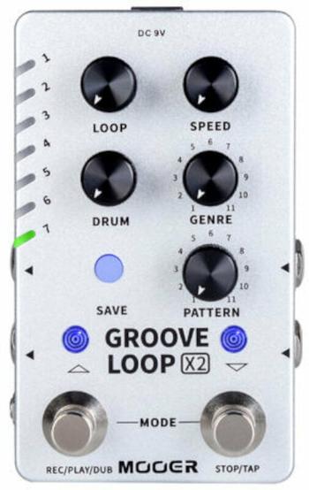 MOOER Groove Loop X2 Kytarový efekt