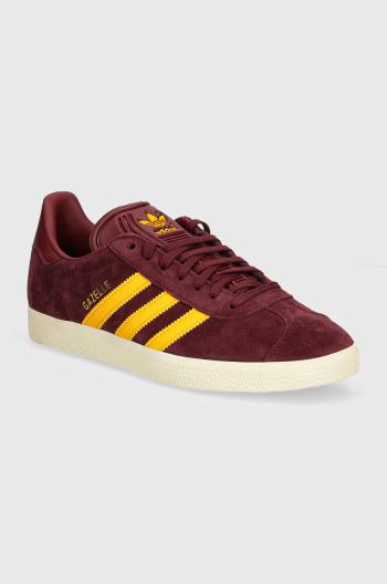 Sneakers boty adidas Originals Gazelle MLS vínová barva, IH2629