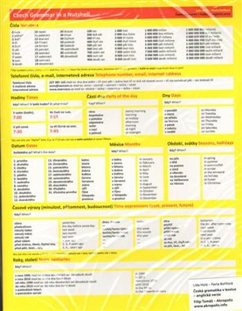 Česká gramatika v kostce - Czech Grammar in a Nutshell - Lída Holá, Pavla Bořilová