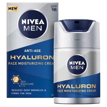 Nivea Hydratační krém proti vráskám Nivea Men Hyaluron SPF 15 (Face Moisturizing Cream) 50 ml