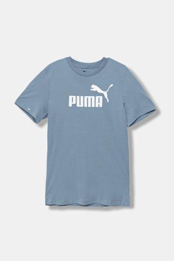 Detské tričko Puma ESS No. 1 Logo Tee čierna farba, 684892