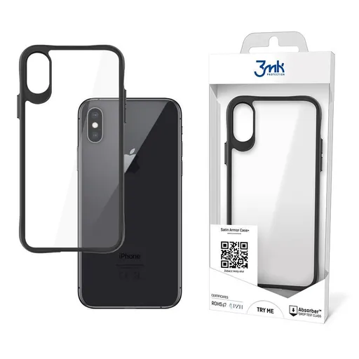 3mk ochranný kryt Satin Armor Case+ pro Apple iPhone X / iPhone XS