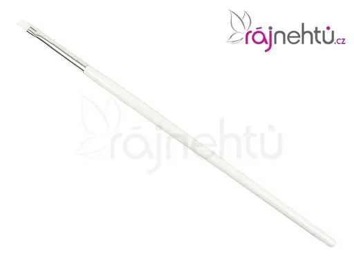 Štětec na nehty č.2 - bílý