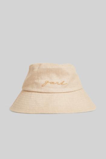 KLOBOUK GANT LINEN BUCKET HAT DRY SAND