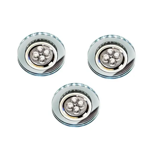 Kulaté skleněné stropní svítidlo 50W + bílá LED 2,1W SS-23