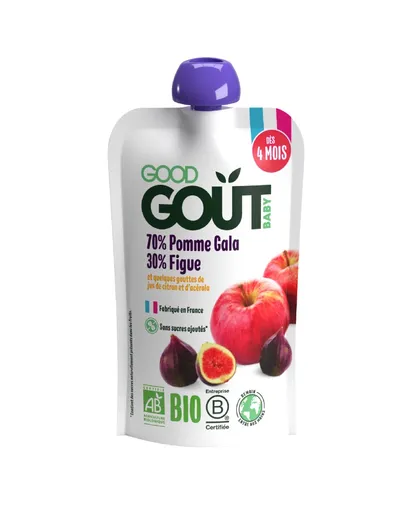 Good Gout BIO Jablko s fíky 4m+ kapsička 120 g
