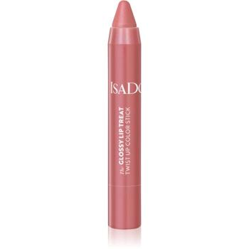 IsaDora Glossy Lip Treat Twist Up Color hydratační rtěnka odstín 03 Beige Rose 3,3 g