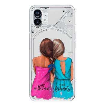 Odolné silikonové pouzdro iSaprio - Best Friends - Nothing Phone (1)