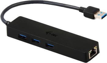 USB Hub I-TEC USB 3.0 HUB Slim 3 port adapter + GLAN