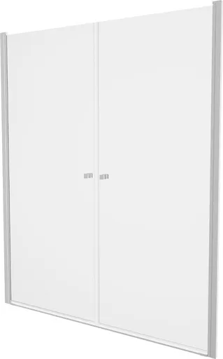 MEXEN/S Pretoria Duo křídlové sprchove dveře 160, transparent, chrom 852-160-000-02-00