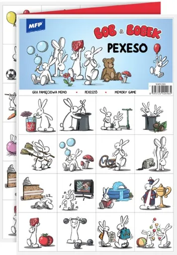Pexeso MFP 3xA4 Bob a Bobek
