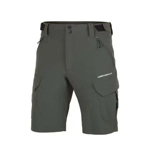 Northfinder ANTHON Pánské šortky, khaki, velikost