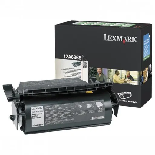LEXMARK 12A6865 - originální toner, černý, 30000 stran