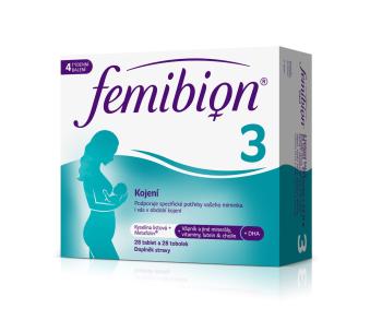 Femibion 3 Kojení 28 tablet + 28 tobolek