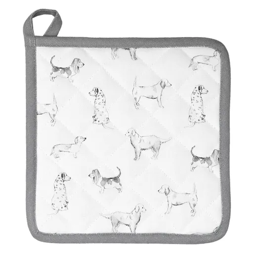Chňapka - podložka Dog Friends - 20*20 cm Clayre & Eef