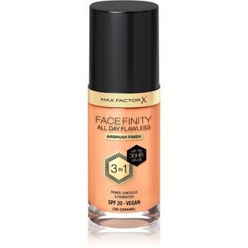 Max Factor Facefinity All Day Flawless dlouhotrvající make-up SPF 20 odstín 85 Caramel 30 ml