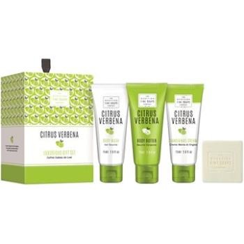 SCOTTISH FINE SOAPS Luxusná darčeková sada – Citrus Verbena, 4 ks (5016365003872)