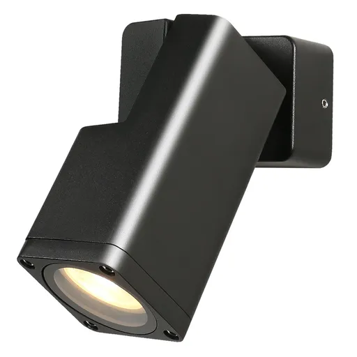 Zahradní lampa Salvia, nastavitelná, černá, 1x35W GU10 IP65