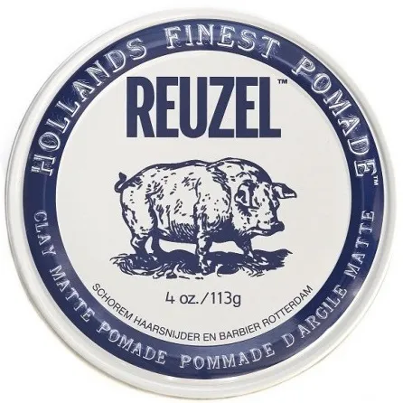 Reuzel Matující pomáda na vlasy s jílem (Clay Matte Pomade) 95 g