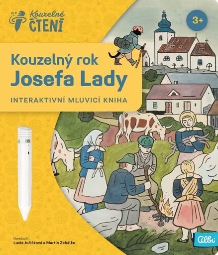 Kniha Kouzelný rok Josefa Lady - Kouzelné čtení Albi