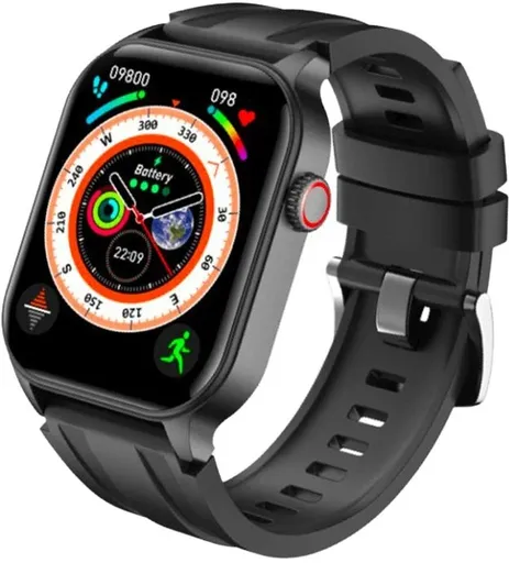 CARNEO Chytré hodinky CARNEO Ventura HR+ Cellular 4G černé