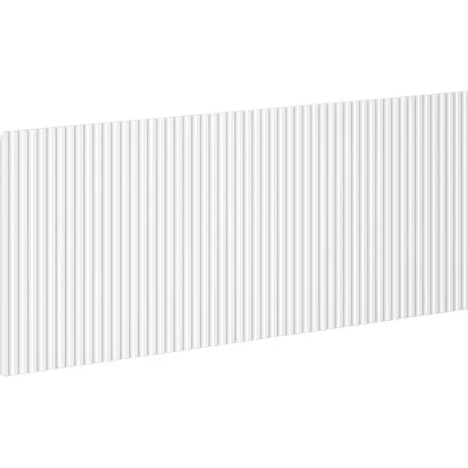 MEXEN Rivel čelo pro koupelnovou skříňku reliéf 100 x 43,5, bílá mat 91A20-1000-470-1-01