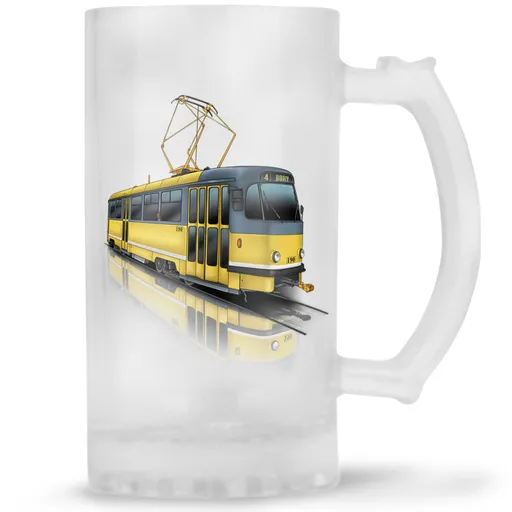 Korbel Tramvaj T3 – žlutá