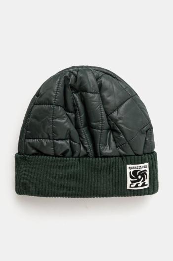 Čepice Quiksilver Winter Beanie zelená barva, EQYHA03391