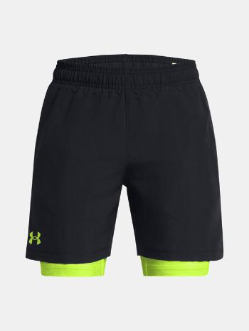 Under Armour UA Woven 2in1 Kraťasy dětské Černá