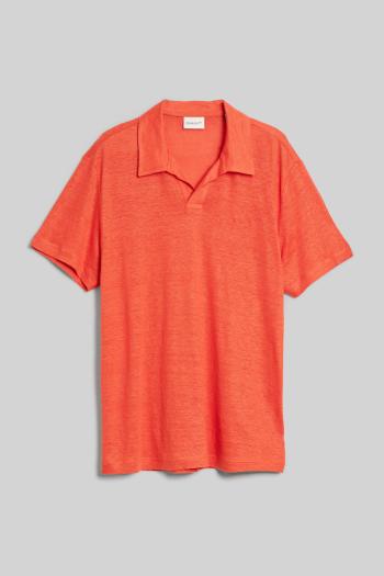 POLOKOŠILE GANT LINEN SS POLO BURNT ORANGE