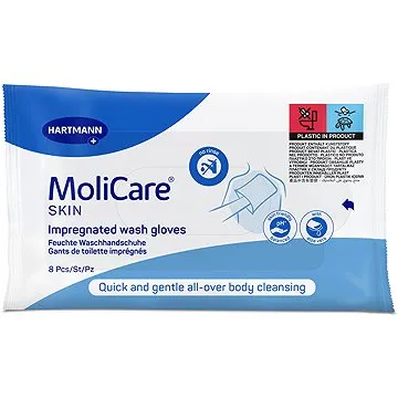 MOLICARE Skin napuštěné žínky 8 ks (4052199261195)