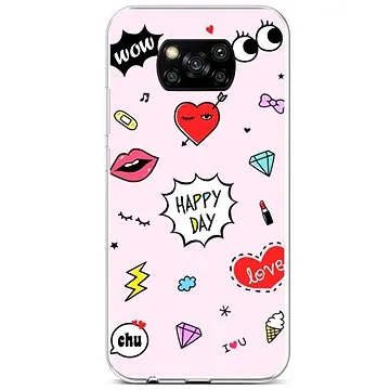 TopQ Xiaomi Poco X3 silikon Happy Day 60791 (Sun-60791)