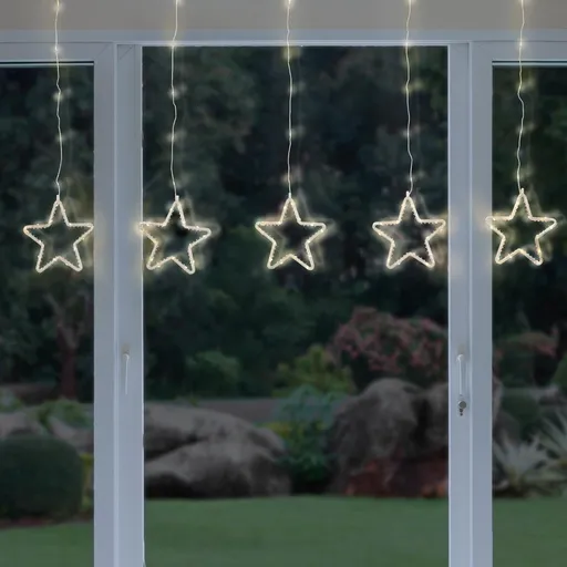 Haushalt international LED Světelný závěs Hvězdy