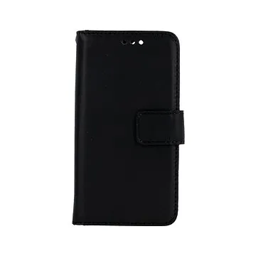 TopQ iPhone 13 mini knížkové černé s přezkou 2 66442 (Sun-66442)