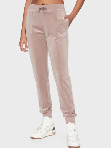 Guess dámské béžové tepláky V3BB27KBXI2 L