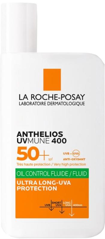 La Roche Posay Ochranný fluid pro citlivou pleť SPF 50+ Anthelios (UV Mune Oil Control Fluid) 50 ml