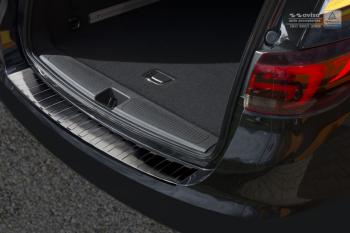 Ochranná lišta hrany kufru Opel Astra K 2015-2021 (combi, tmavá, matná)