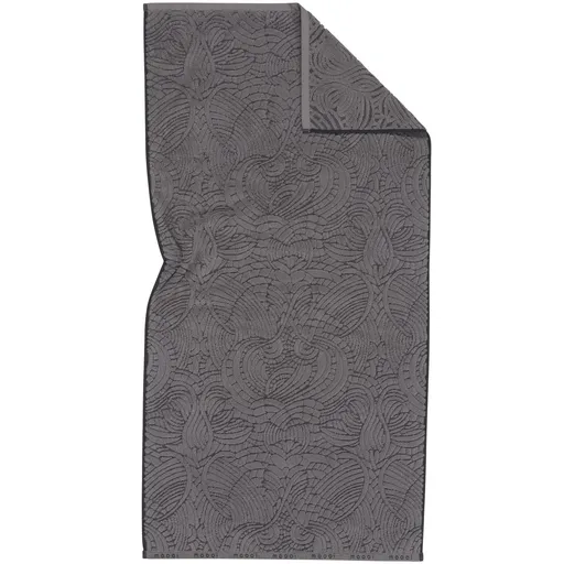Ručník DODO PAVONE 70 x 140 cm, šedá, bavlna, Moooi