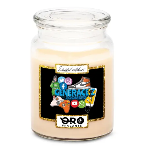 Svíčka Generace Z – Zoomers (Vůně svíčky: Vanilka)