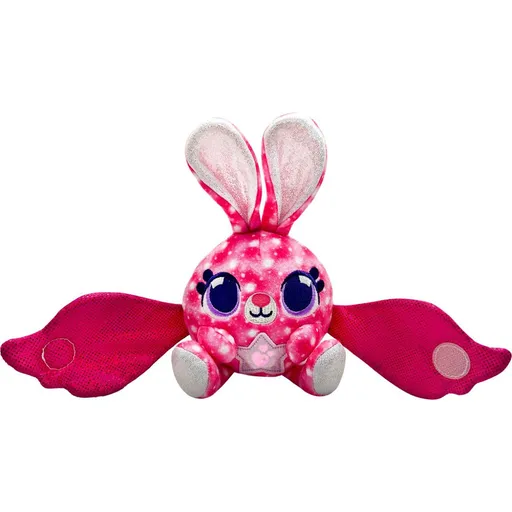 Baby Gemmy okřídlení kamarádi - králíčci tmavě růžový