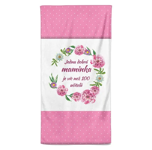 Osuška Dobrá maminka (Velikost osušky: 100x170cm)