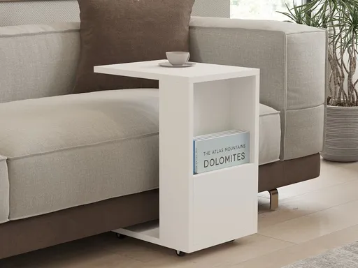 Odkládací stolek / Příruční stolek Star - White