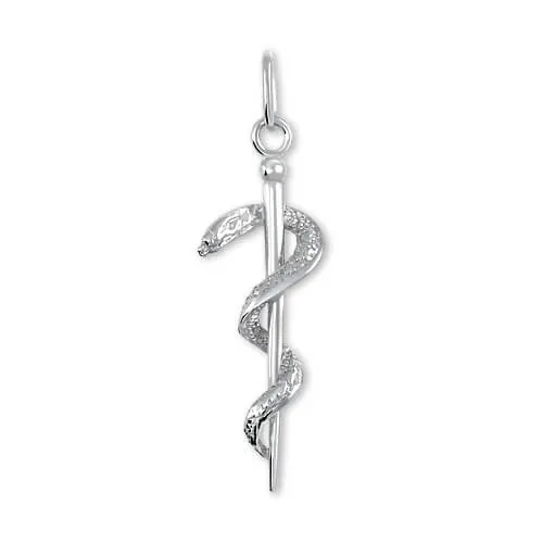 Soliter Stříbrný přívěsek Aeskulapova hůl 441 001 01645 04