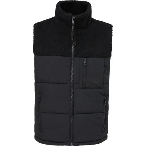 s.Oliver OUTDOOR Pánská vesta, černá, velikost