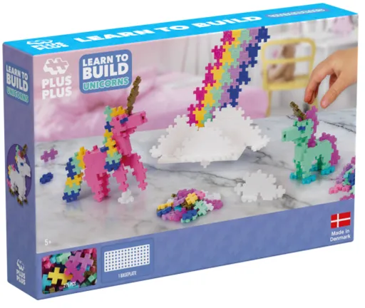 Plus-Plus stavebnice Nauč se stavět - Jednorožci