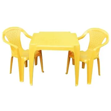 IPAE - sada žlutá 2 židličky a stoleček (8595105770030)