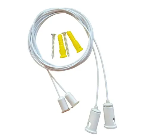 LED Solution Závěsná lanka 2ks pro profil Z3 bílý LP411W-CLIP